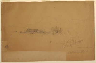Near Guanojo, Ecuador by Frederic Edwin Church
